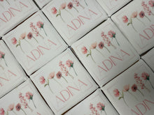 Load image into Gallery viewer, Pink Flower + Name Cookies
