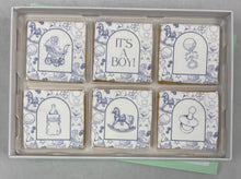 Load image into Gallery viewer, Baby Toile Collection Boy Gift Box
