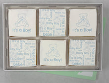 Load image into Gallery viewer, Baby Boy Word Cloud Gift Box
