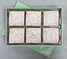 Load image into Gallery viewer, Baby Toile Collection Girl Gift Box
