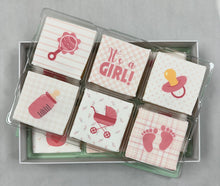 Load image into Gallery viewer, Patterned Background Gift Box - Girl
