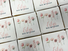 Load image into Gallery viewer, Pink Flower + Name Cookies

