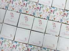 Load image into Gallery viewer, Watercolor Floral Background + Initial Cookies
