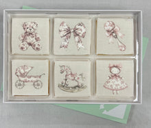 Load image into Gallery viewer, Whimsical Vintage Baby Cookies Gift Box - Vintage 6
