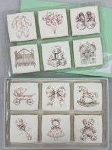 Load image into Gallery viewer, Whimsical Vintage Baby Cookies Gift Box - White 12
